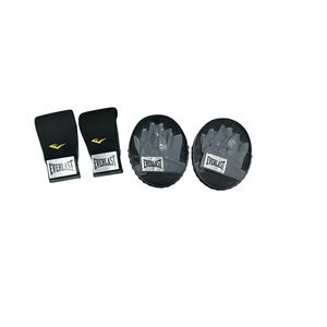 Everlast Black and Gray Training Set